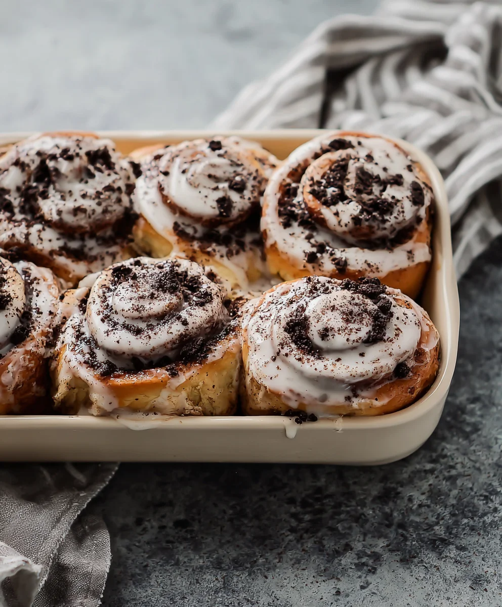 Oreo Cinnamon Rolls-Irresistible Dessert Recipe