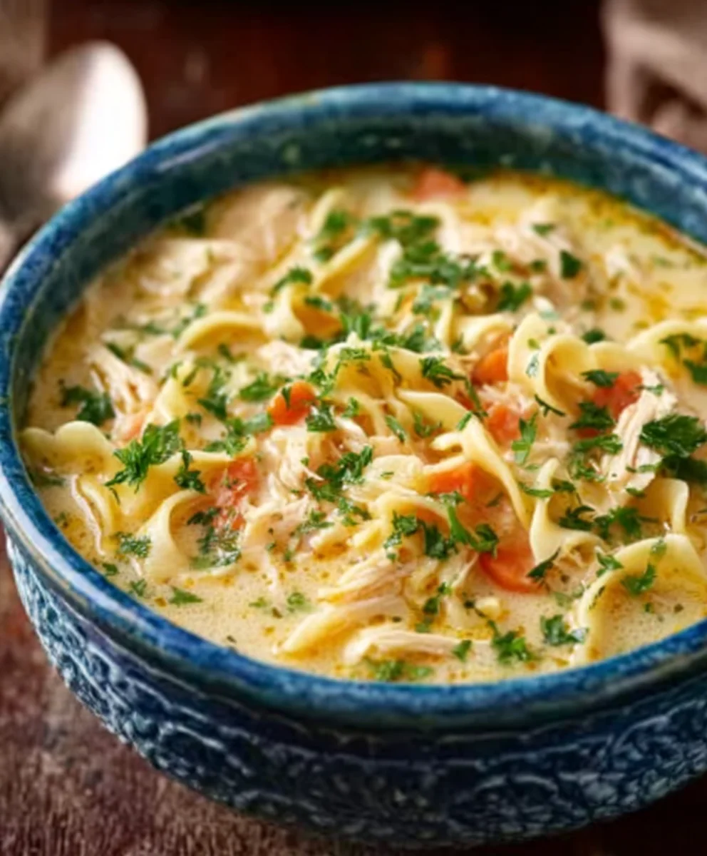 Crack Chicken Noodle Soup - Easy Delicious Recipe