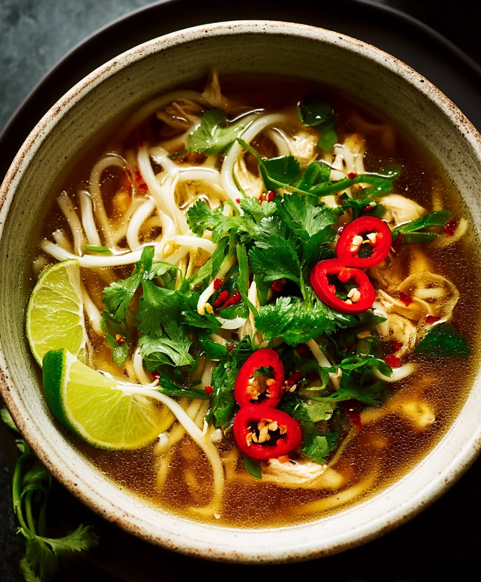 Easy Spicy Garlic Chicken Broth-Quick Flavorful Recipe