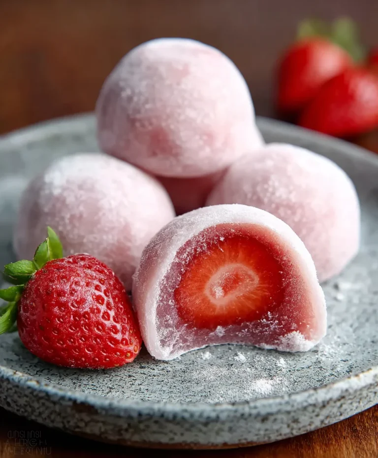 Delicious Strawberry Mochi – Easy Sweet Treat