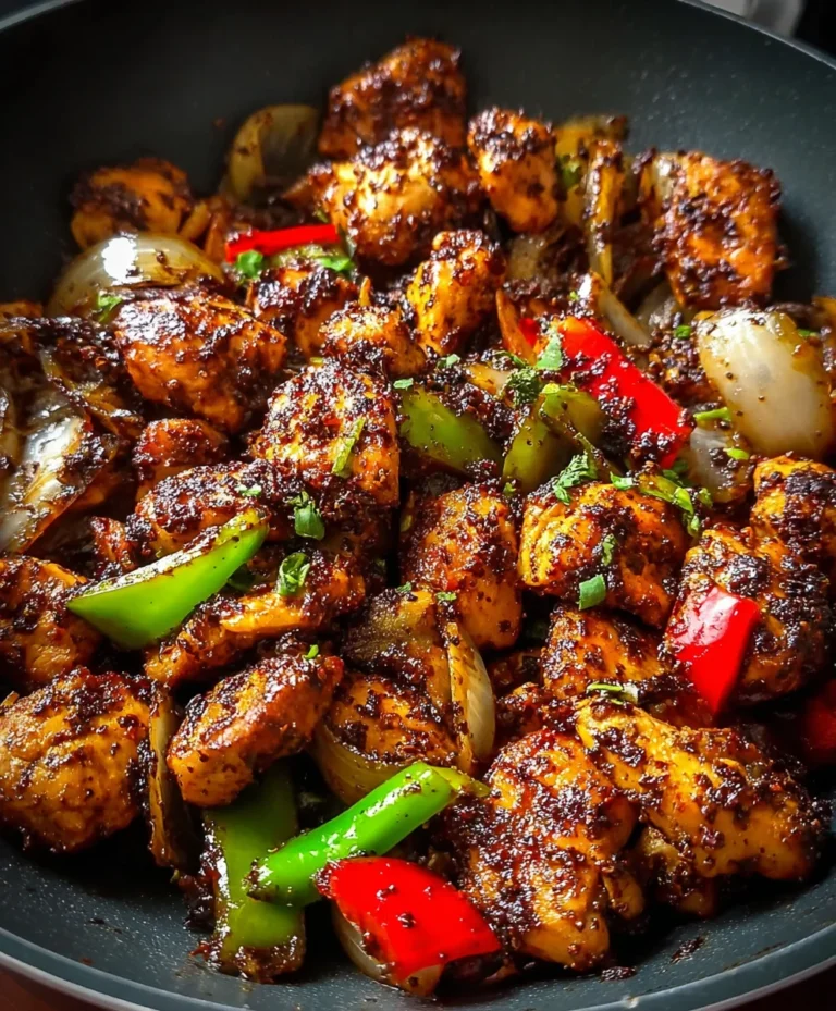 Easy Black Pepper Chicken-Quick Dinner Recipe