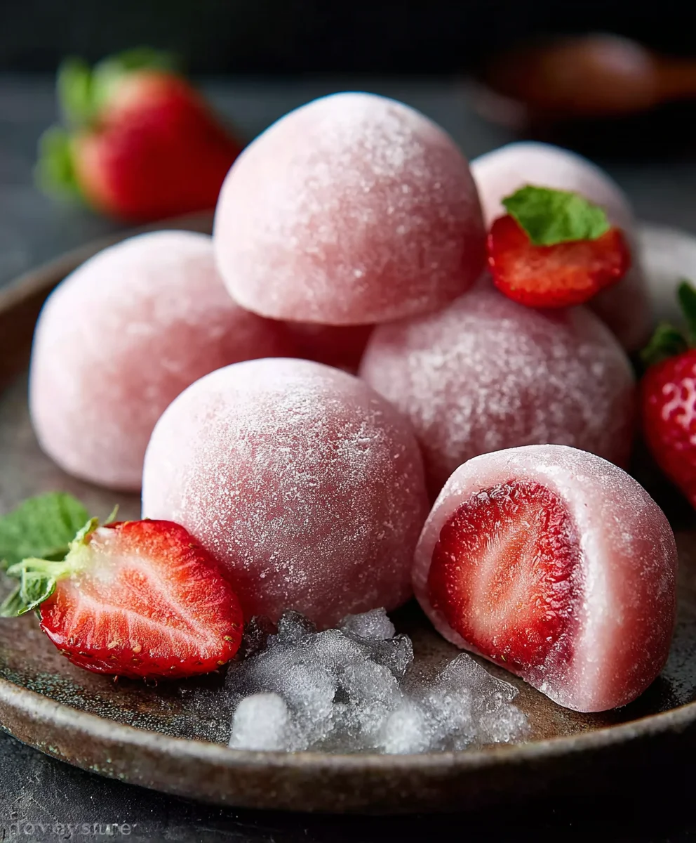 Delicious Strawberry Mochi - Easy Sweet Treat