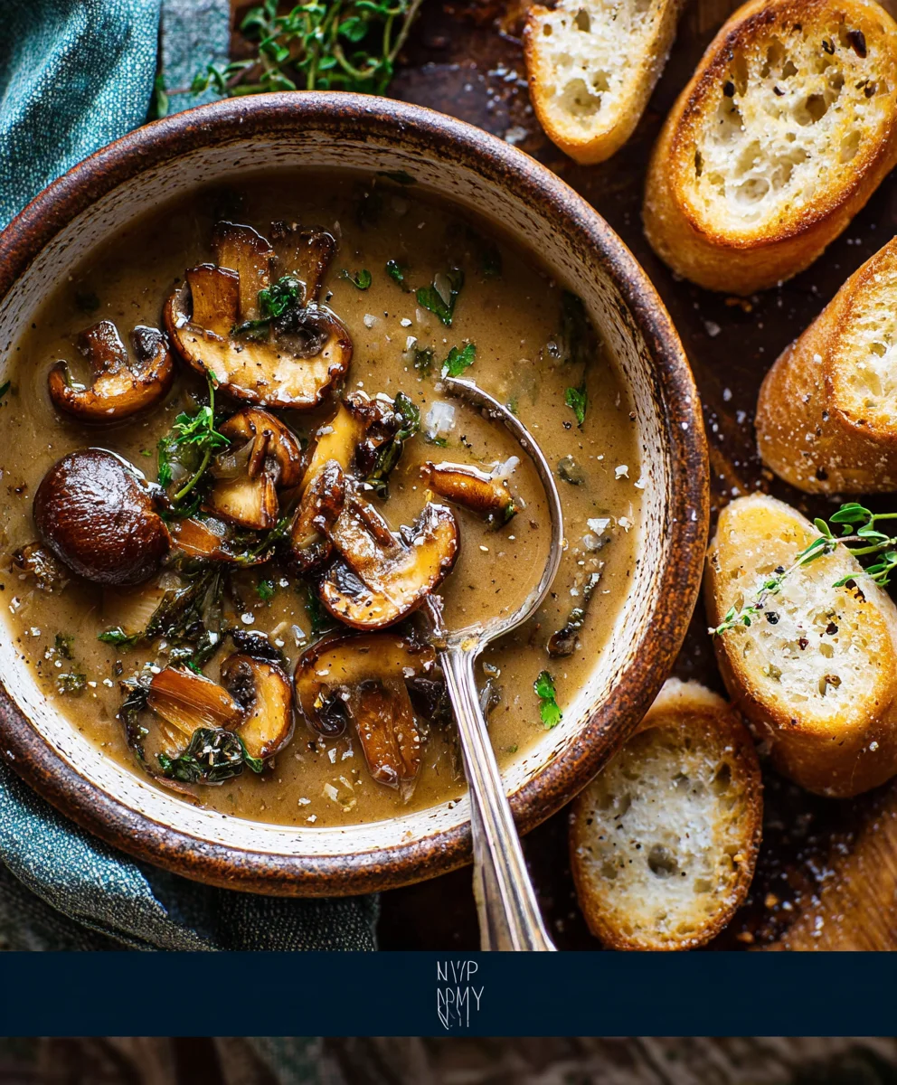 Wild Mushroom Soup Non-Non-Non-Alcoholic Alternativeic Non-Alcoholic Ale Caramelized Onion
