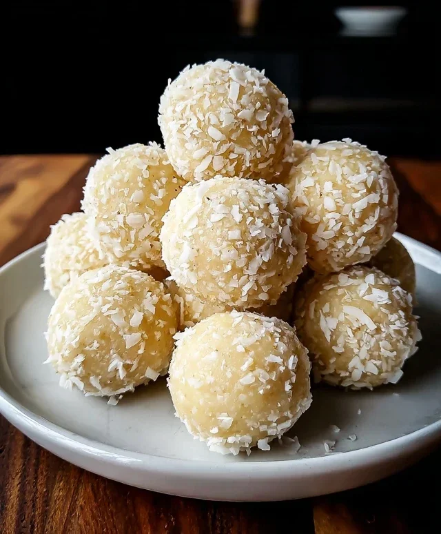 Lemon Coconut Protein Balls