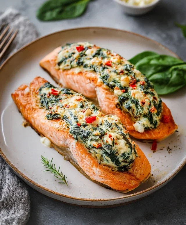 Stuffed Salmon