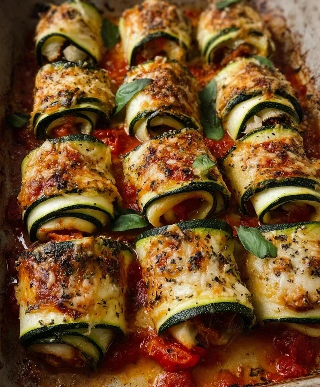 Vegan Zucchini Rollatini