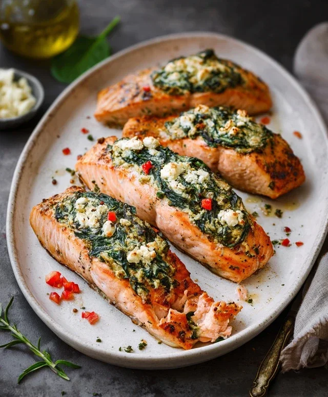 Stuffed Salmon