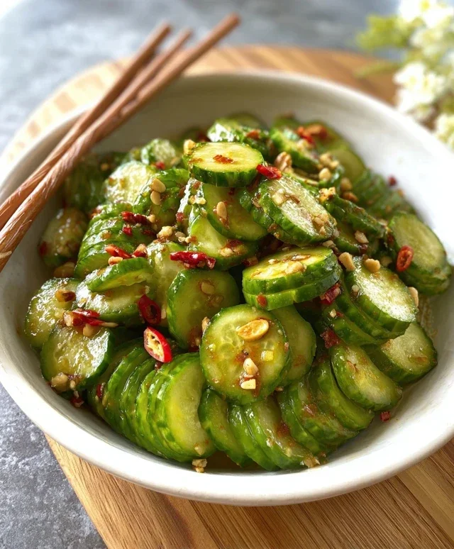 Easy Asian Cucumber Salad