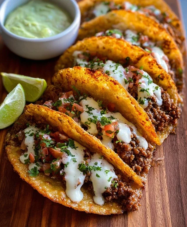 Crispy Ground Beef Tacos