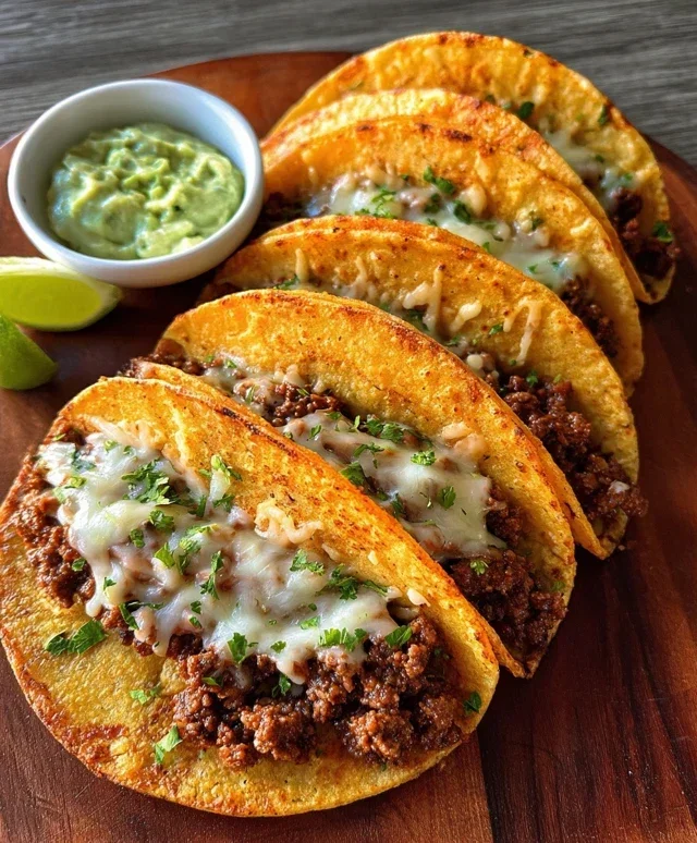 Crispy Ground Beef Tacos