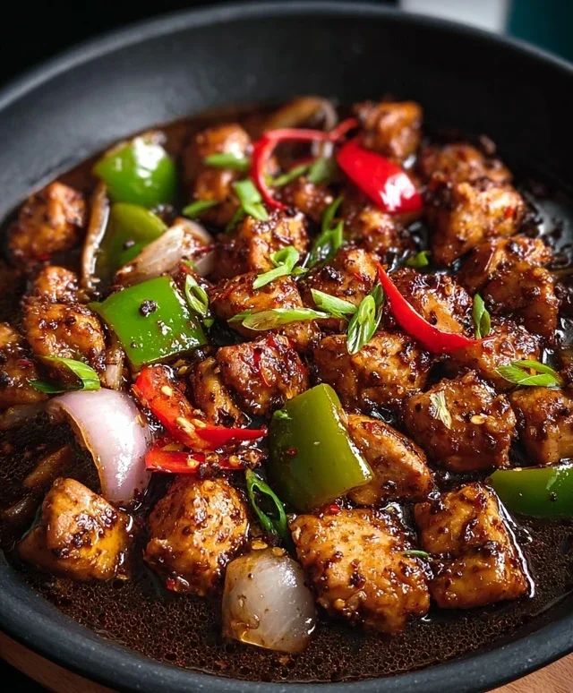 Easy Black Pepper Chicken
