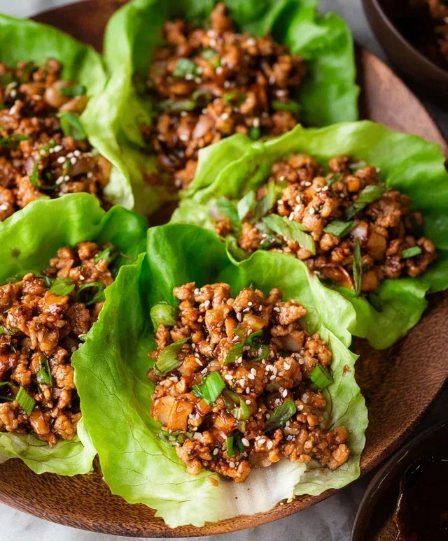 Crunchy PF Chang's Lettuce Wraps