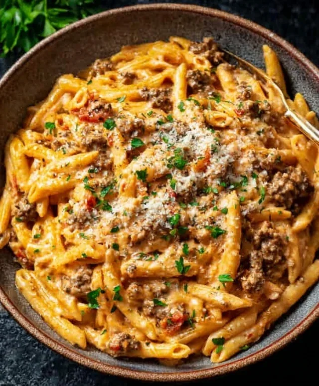 Creamy Beef Pasta