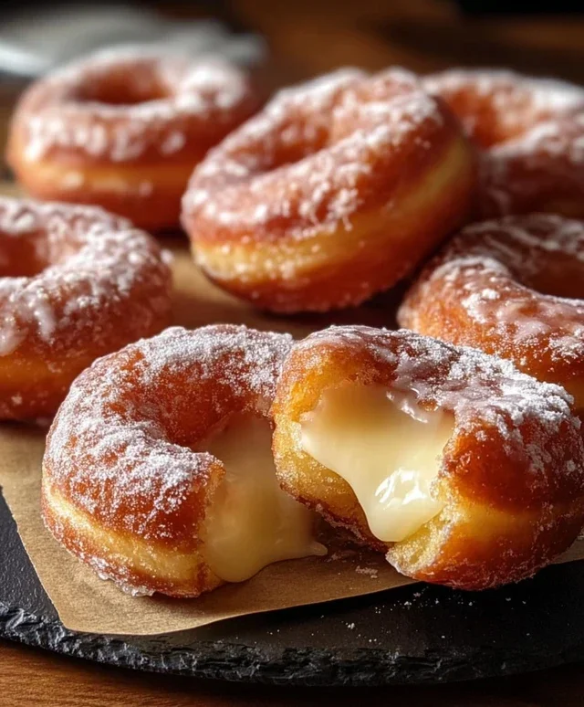 Milky Cheese Donuts