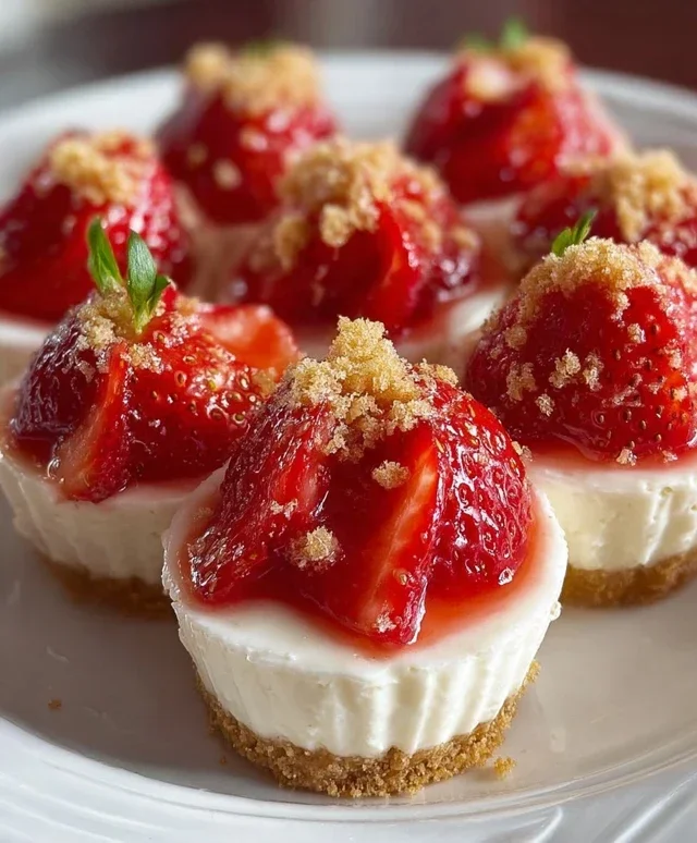 Cheesecake Deviled Strawberries