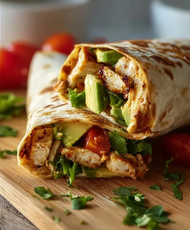 Chicken Avocado Wrap