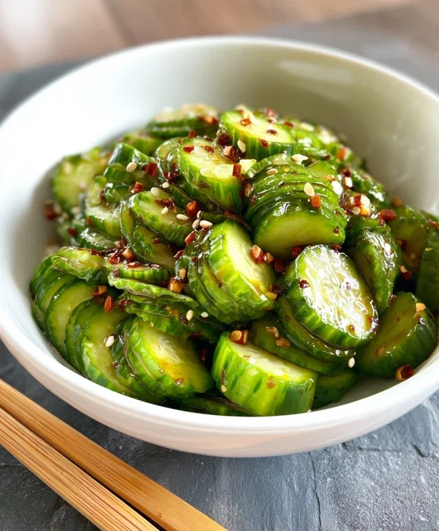 Easy Asian Cucumber Salad