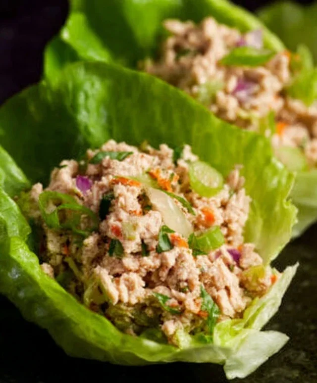 Tuna Lettuce Wraps