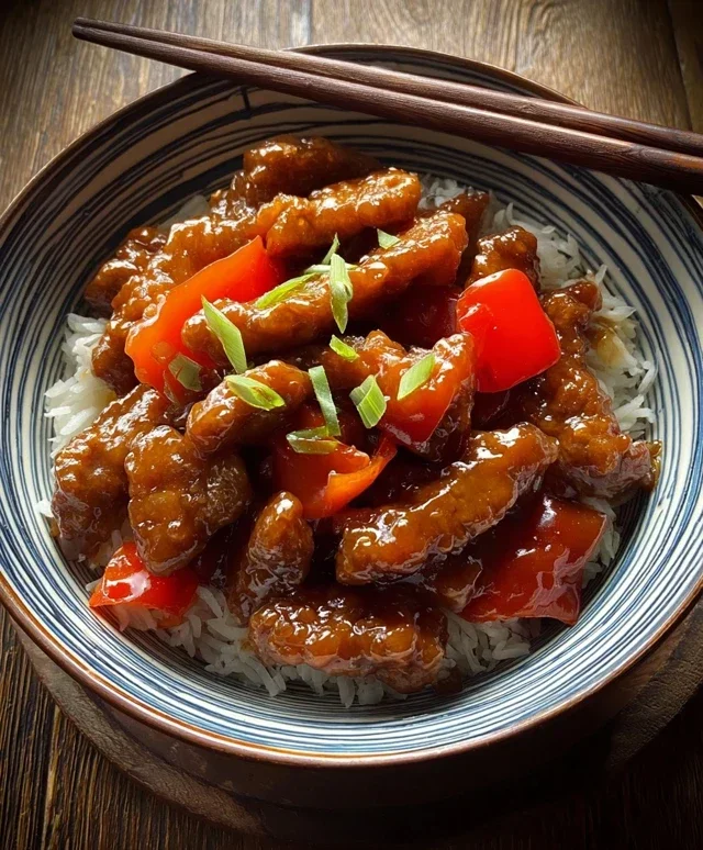 Sweet And Sour Beef