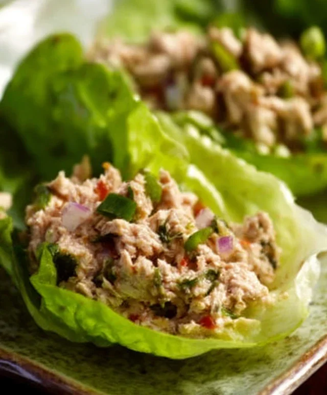 Tuna Lettuce Wraps