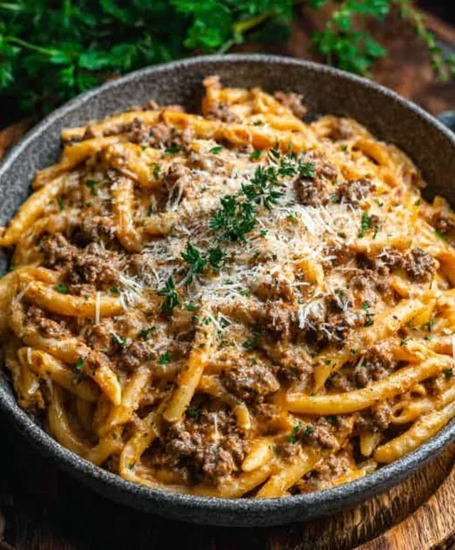 Creamy Beef Pasta