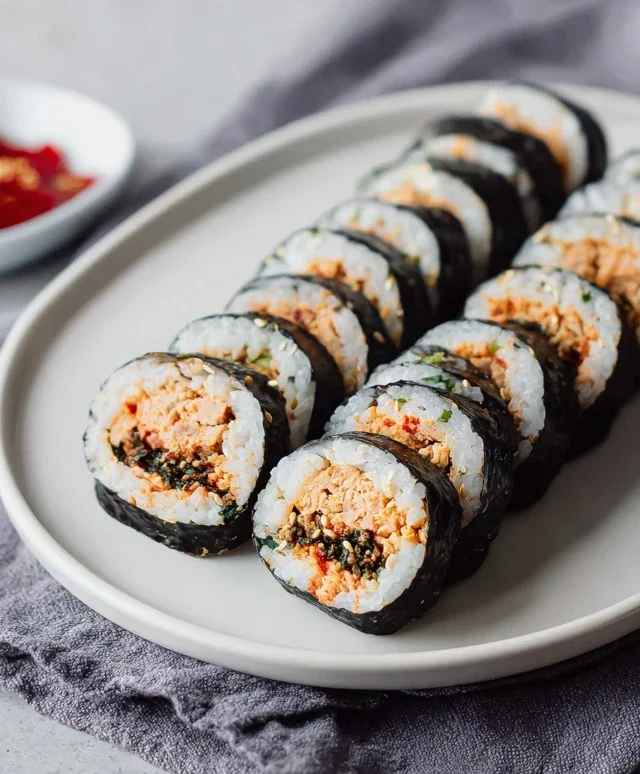 Easy 15-min. Spicy Tuna Kimbap