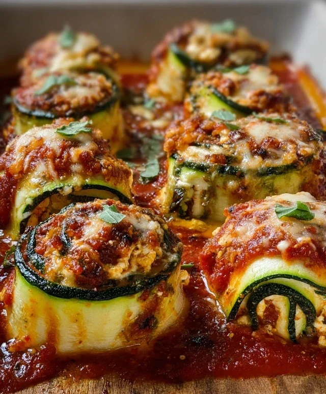 Vegan Zucchini Rollatini