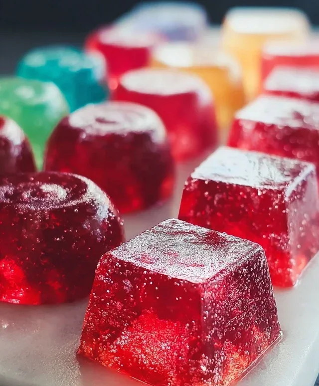 Boozy Jello Candy Melts