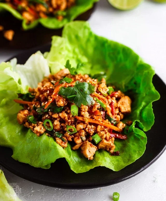 Tofu Lettuce Wraps