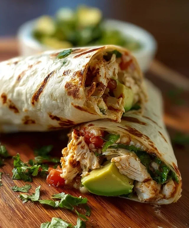 Chicken Avocado Wrap