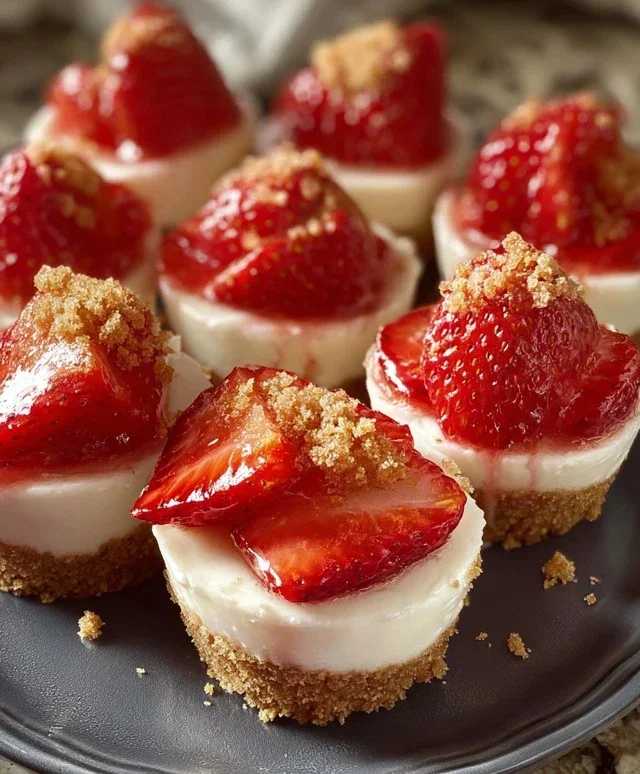 Cheesecake Deviled Strawberries