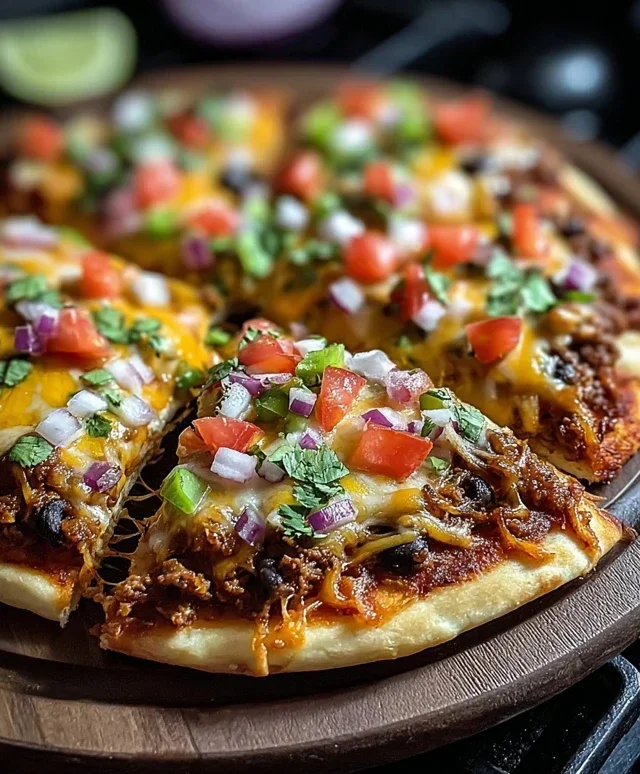 Homemade Mexican Pizza