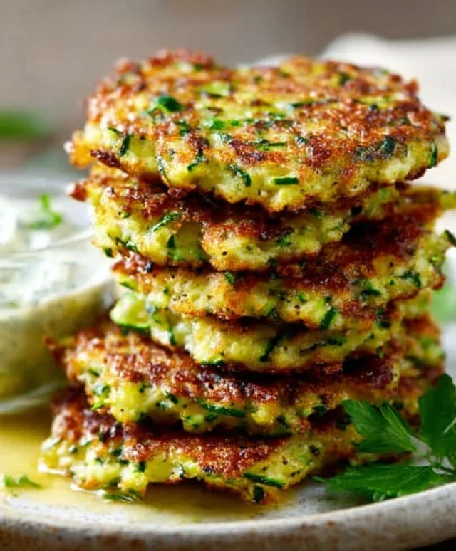 Crispy and Easy Zucchini Fritters Recipe