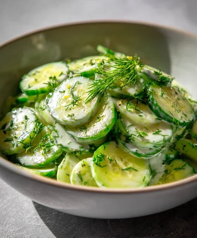 Polish Cucumber Salad