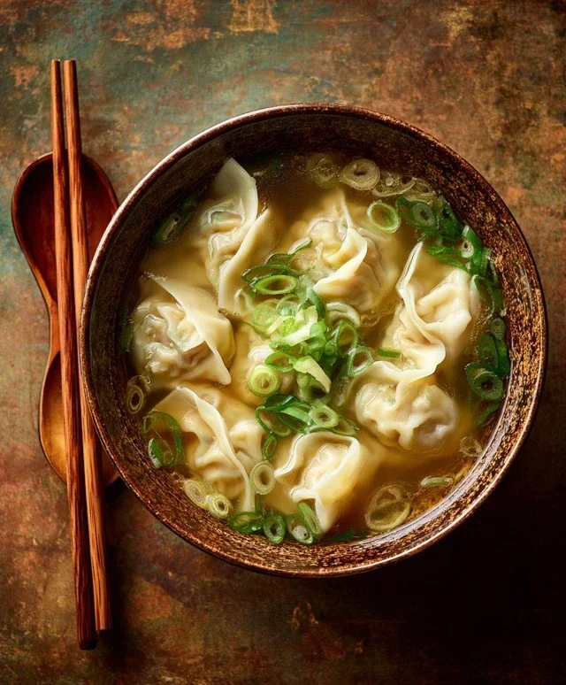 Naked Wonton Soup