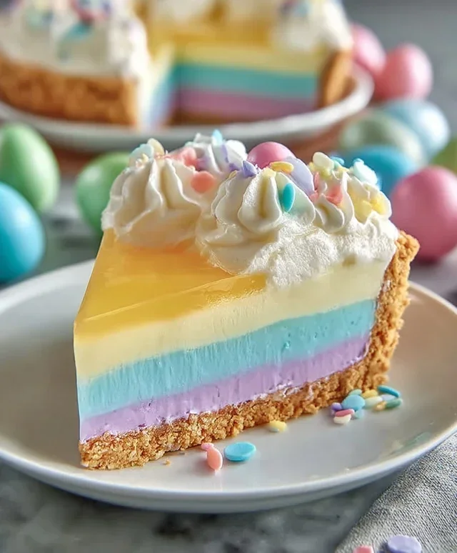 Easter Jello-O Pie