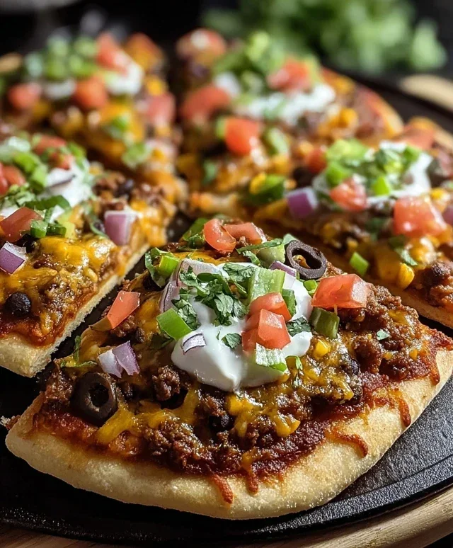 Homemade Mexican Pizza