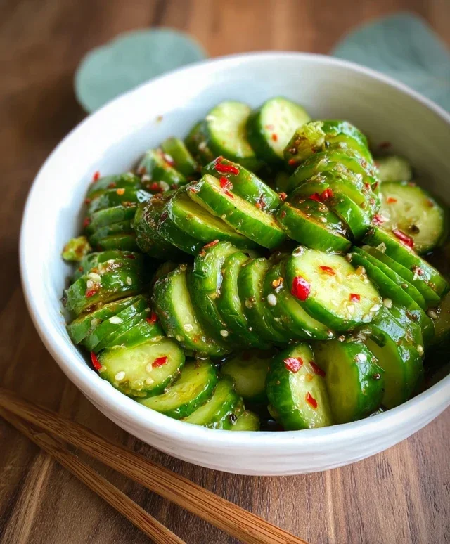 Spicy Asian Cucumber Salad