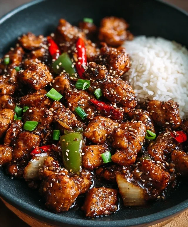Easy Black Pepper Chicken