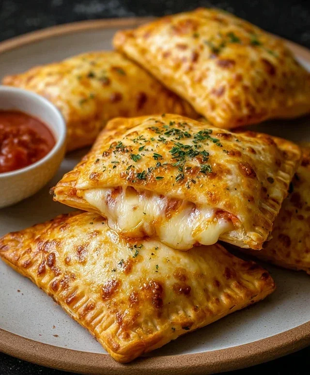 Cheesy Pizza Pockets