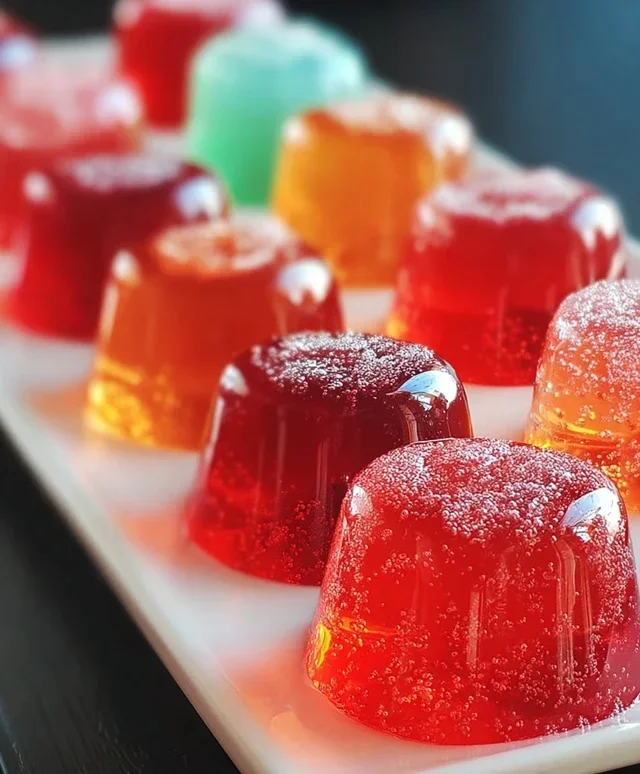 Boozy Jello Candy Melts