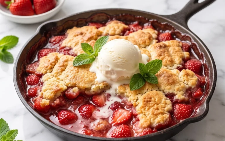 Strawberry Cobbler