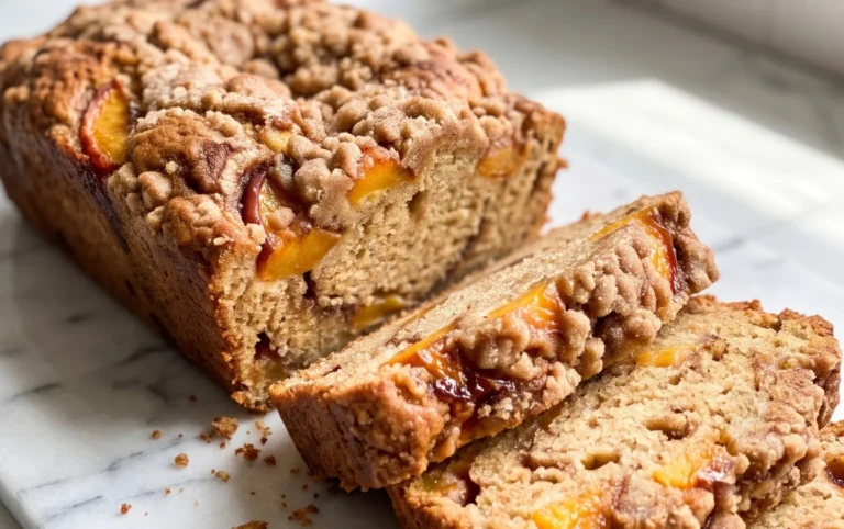 Spiced Peach Bread