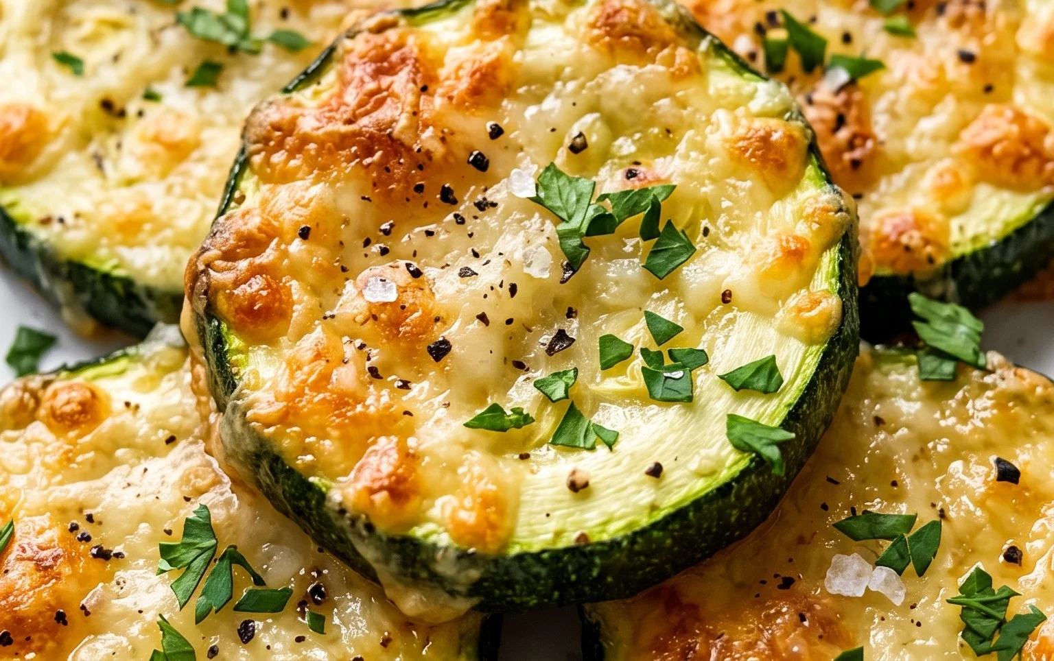 Baked Parmesan Zucchini