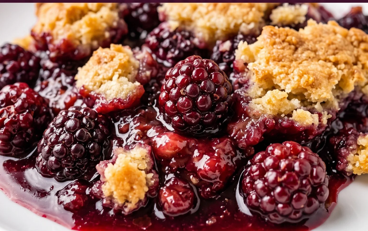 The Pioneer Women's Blackberry Cobbler