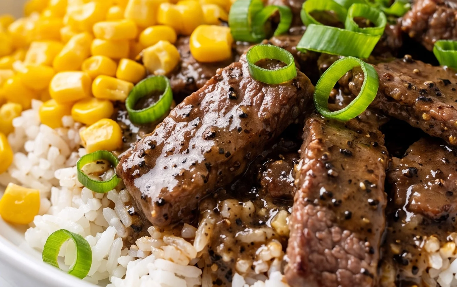 Beef Pepper Rice Bowl is a delicious meal option.