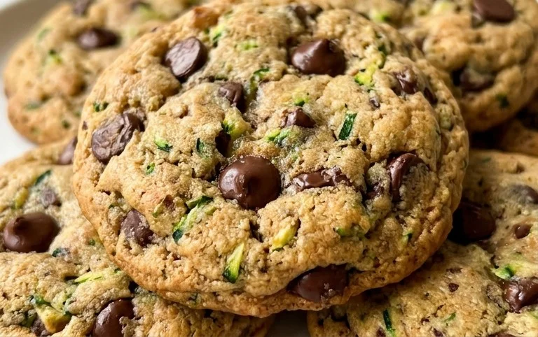 Zucchini Chocolate Chip Cookies