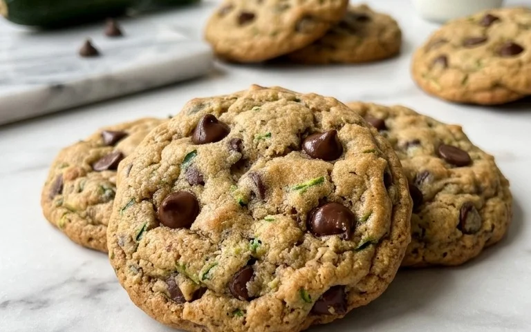 Zucchini Chocolate Chip Cookies