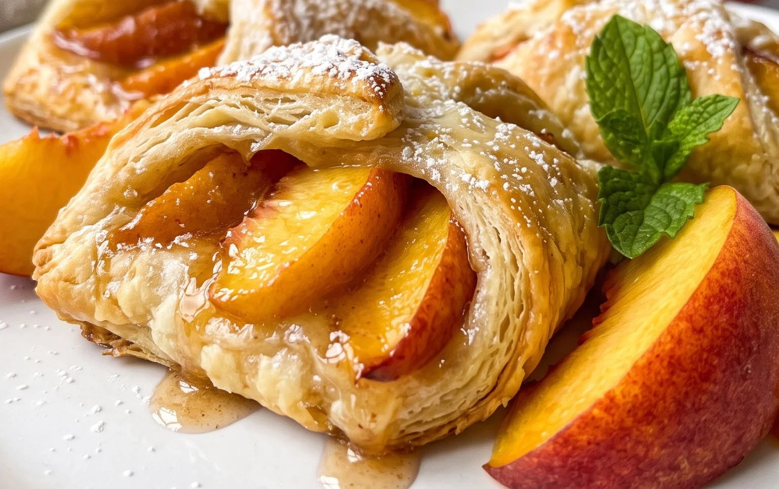 Peach Dumplings