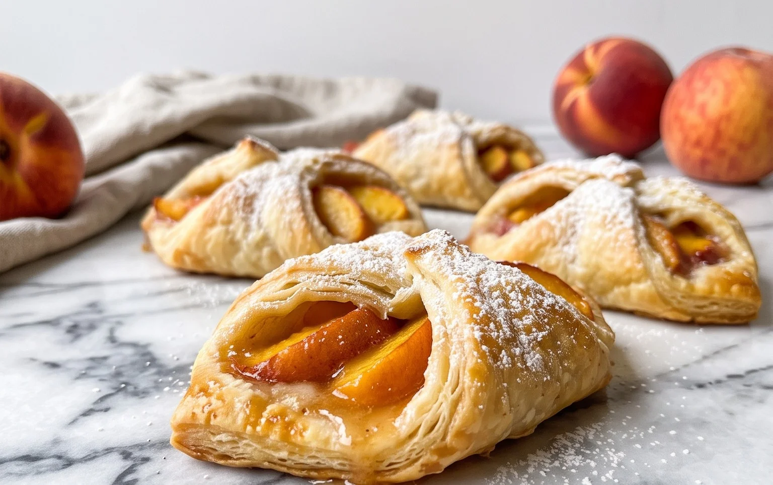 Peach Dumplings